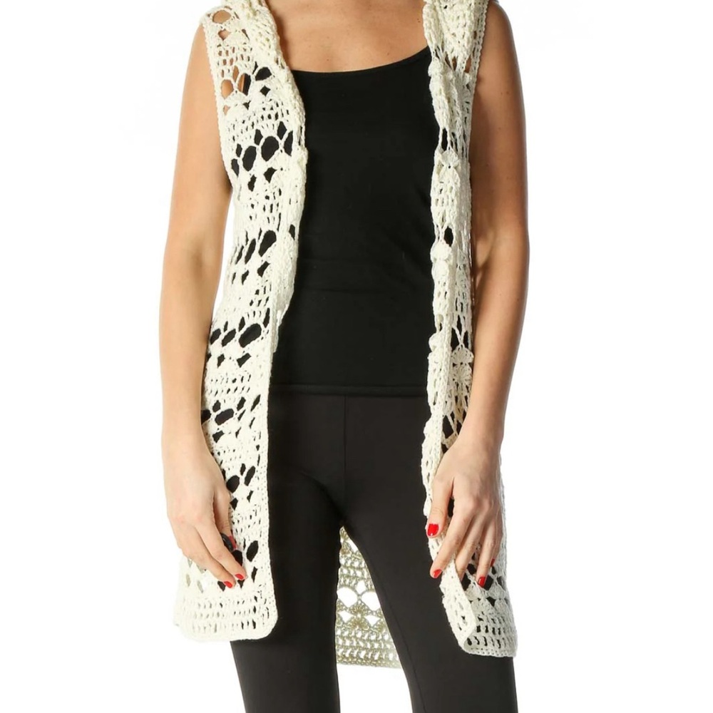 40. Cato Crochet Vest